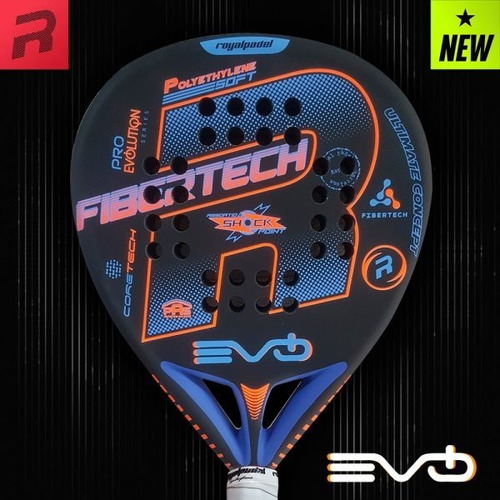 Paleta Padel Royalpadel Evo Carbon  3 Protector Funda