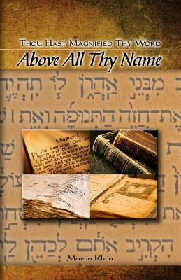 Libro Above All Thy Name: Thou Hast Magnified Thy Word - ...