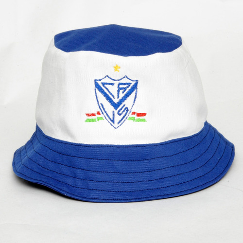 Piluso De Vélez Sarfield Con Bordado De Escudo 