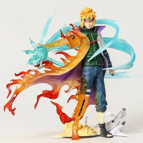 Minato Namikaze Action Figure Boneco 17cm - Quarto Hokage