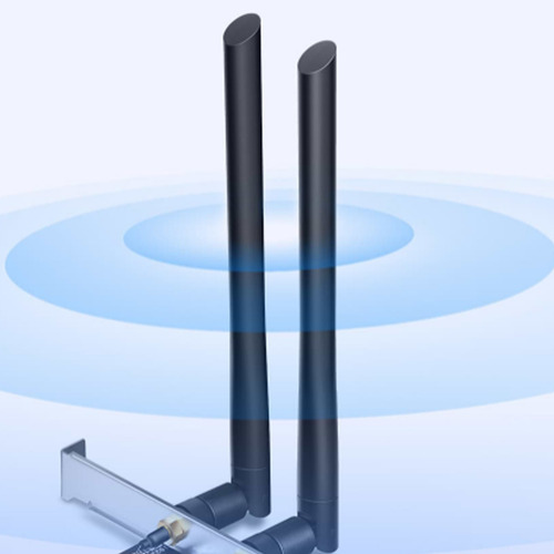Imagen 6 de 8 de Placa De Red Archer T5e Wi Fi Dual Band + Bluetooth Tp Link
