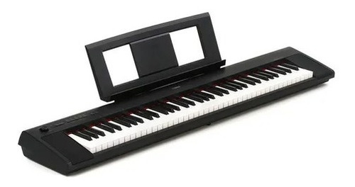 Teclado Yamaha Np32 Negro 76 Teclas 6/8 Con Usb Sensitivo