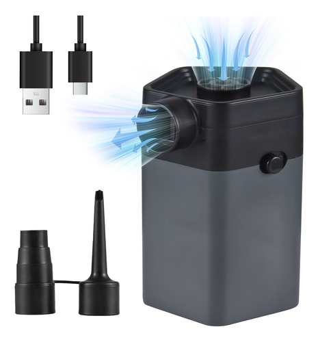 Mini Bomba De Aire Recargable Inalámbrica 6000 Pa 2850 Rpm I