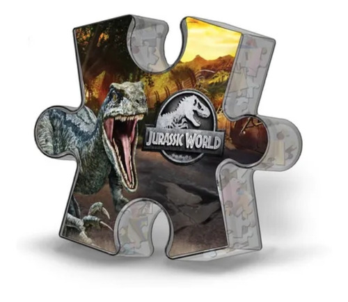 Puzzle Rompecabezas Jurassic World 48 Piezas Oficial Dinosau