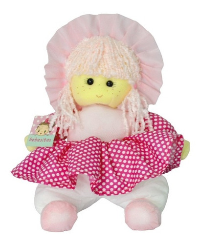 Muñeca Pepona Pupita Tela Trapo Artesanal 25 Cm 