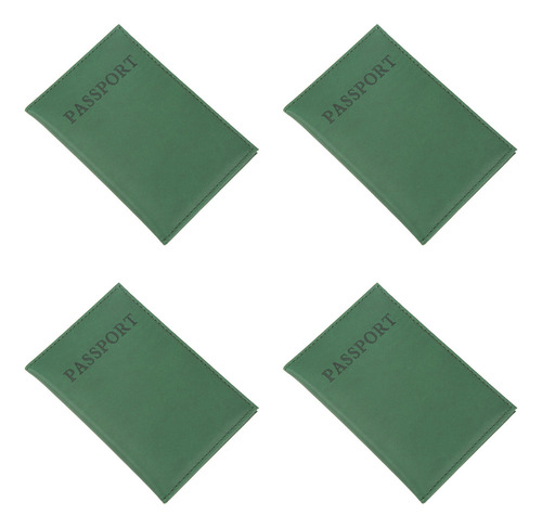 Mz Funda For Pasaporte, 4 Unidades, Exquisita, Suave E