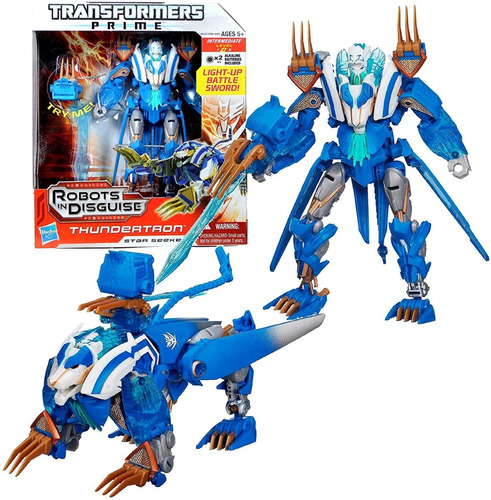 Thundertron Star Seeker Transformers Prime Voyager Clas 21cm