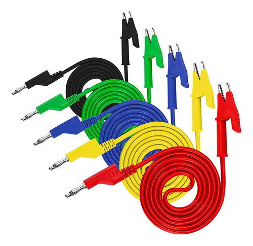 5 Units Of 4 Mm Multimeter Banana Plug For Cable