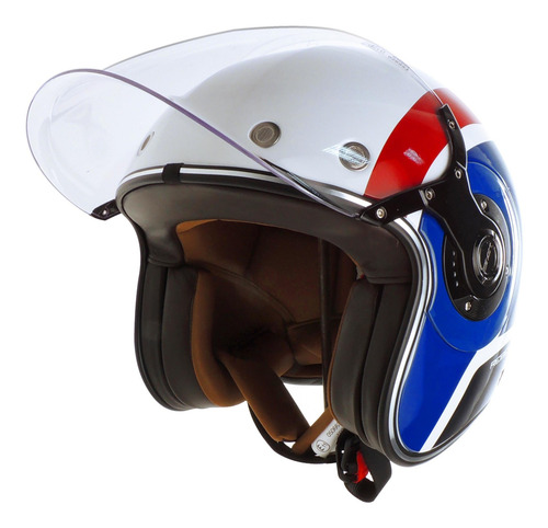 Imagen 2 de 8 de Casco Moto Abierto Smk El Dorado Jet Rebel