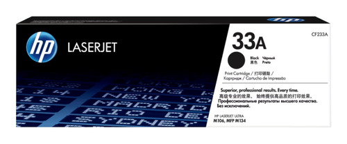 Cartucho De Toner Hp 33a Negro Laserjet Original Cf233a