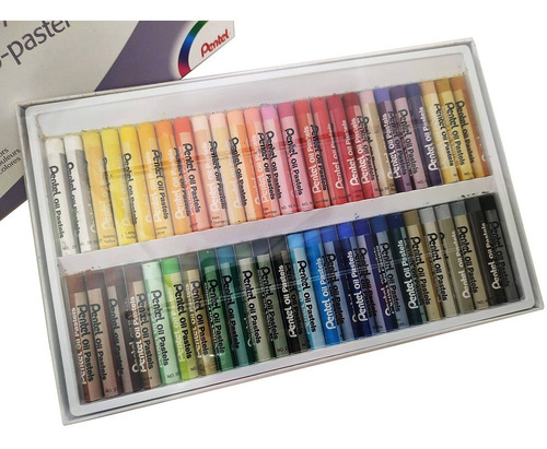 Imagem 6 de 6 de Giz Pastel Oleoso Pentel Arts 36 Cores