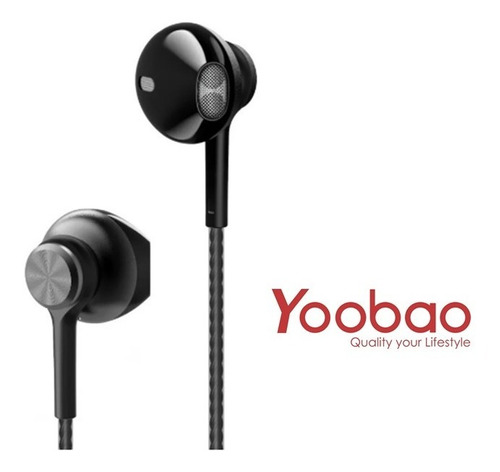 Audifonos Microfono Manos Libres Yoobao Ybl-2 3.5mm
