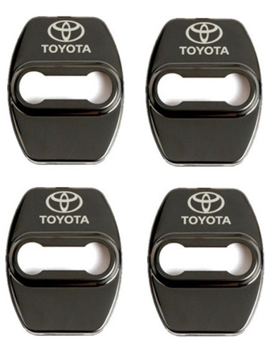 Protector De Cerradura Puerta Toyota Negro