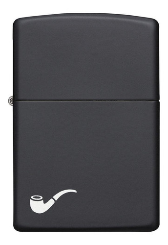 Encendedor Zippo Original Para Pipa Pipe Negro Matte