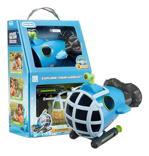 Little Tikes - Big Adventures Sea View Submarine Stem Toy Wa