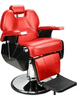Comprar Sillon Silla Barbero Barberia Estetica Peluqueria Peluqueria Color Rojo Forma de la base Cuadrada Tipo de respaldo Reclinable