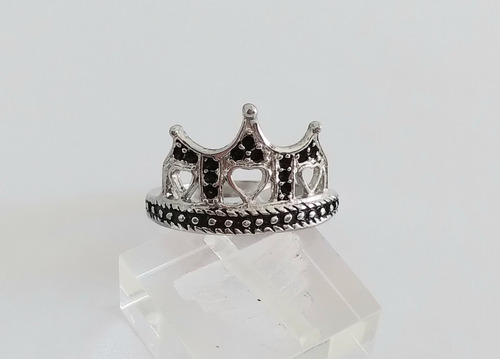 Anillo Corona, De Acero Quirúrgico. Nro 17.5