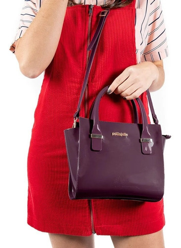 Imagem 4 de 4 de Bolsa Petite Jolie Love Pj2121 Quadrada Tamanho Médio