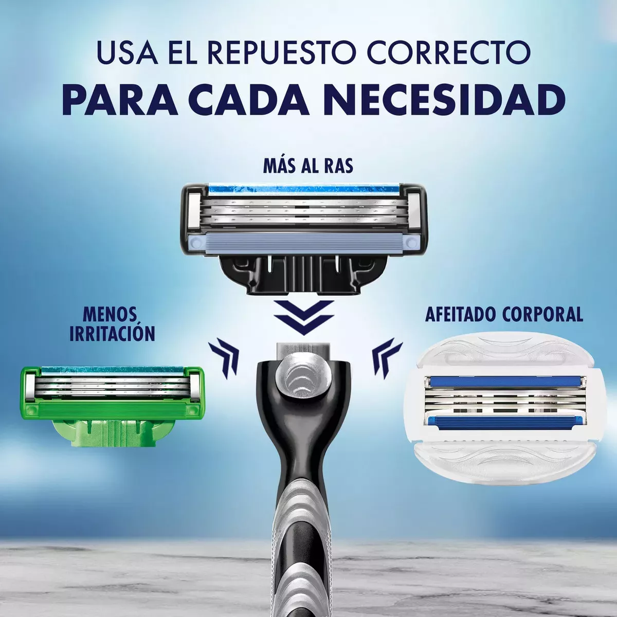 Segunda imagen para búsqueda de gillette hombre