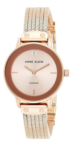 Anne Klein Ak3220 Reloj De Pulsera Con Cadena De Diamante