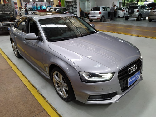 Audi A4 1.8 Turbo S Line Prata 2016 (automático + Rodas)
