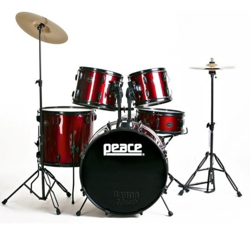 Imagen 4 de 4 de Batería Acústica Peace