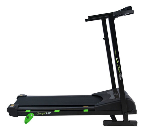 Esteira Ergométrica Dream Fitness Concept 1.6 Bivolt Preto