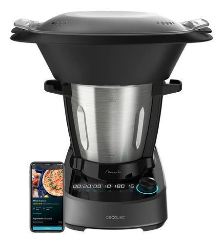 Robot De Cocina Cecotec Mambo 11090 App Wifi 3,3l 4 En 1 Color Negro