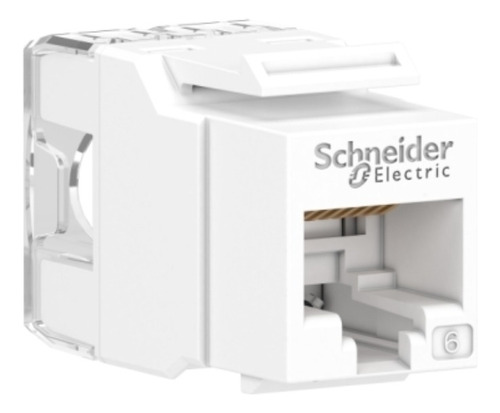 Schneider Actassi Jack Rj45 Categoria 6 Blanco Keystone