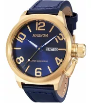 Relógio Magnum Masculino Prata Military MA31579V - Relojoaria Invictos