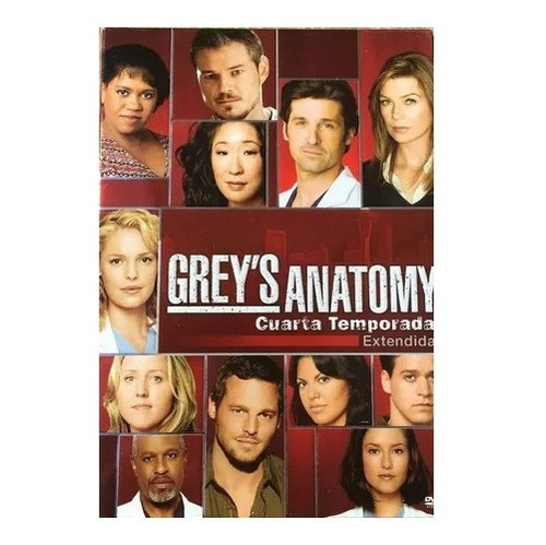 Grey ' S Anatomy Temporada 4 Cuarta Dvd (Usado)