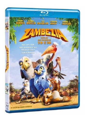 Blu-ray Zambezia 2d E 3d