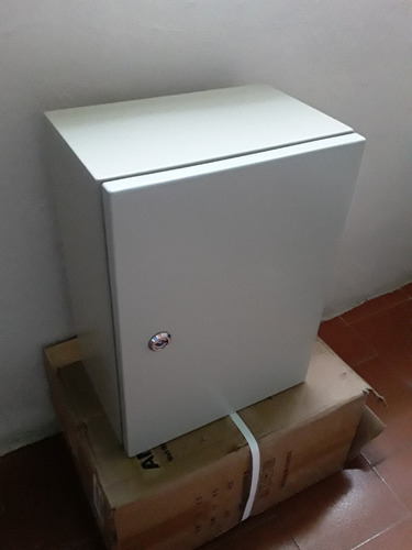 Caja De Control Tablero Electrico 40x30x20 Metal Intemperie