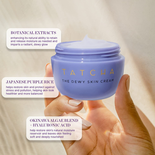 Crema Facial Tatcha The Dewy Skin Cream Rich Hydrate 10 Ml