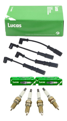 Kit Cables + Bujias Fiat Uno - 2012 - 2018 1.4 8v Fire Evo