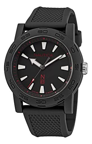 Reloj Para Hombre Nautica Ayia Triada Napatf203 Negro