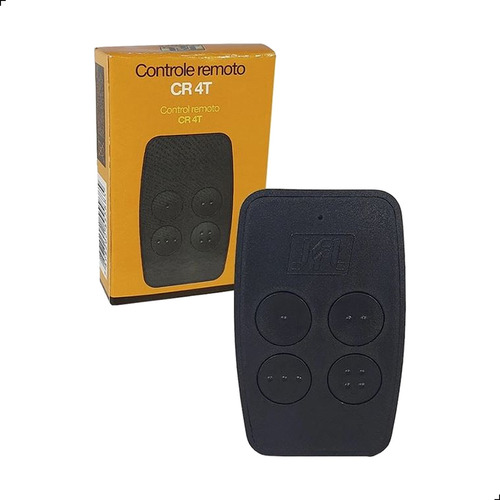 10x Controle Remoto 4 Teclas Cr4t Jfl 433mhz C/ Clip E Pilha