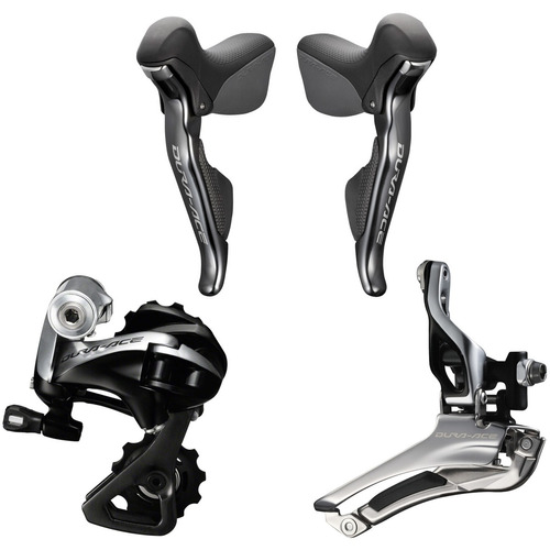 Kit Shimano Dura-ace Trocador Sti 9001 + Câmbios Diant/tras