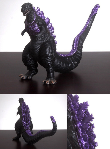 Set Figuras Shin Godzilla 2 Pzas Atomic Blast Gojira 17x28cm