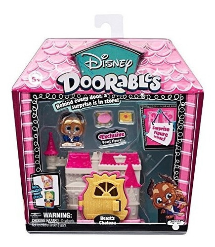 Disney Doorables Mini Playset Pila -belleza Y La Bestia