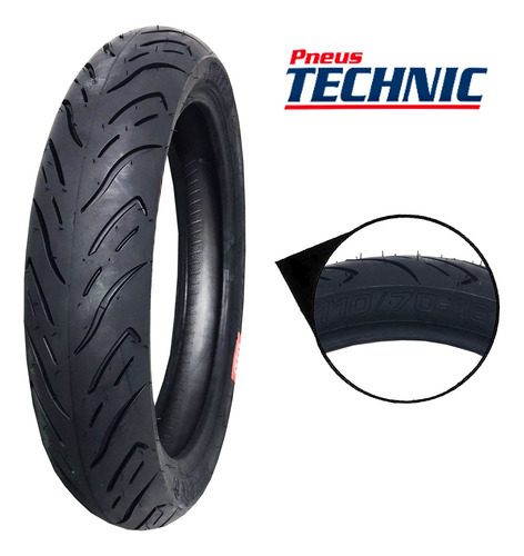 Pneu Dianteiro Sport R Aro 16 110/70-16 Honda Sh 300