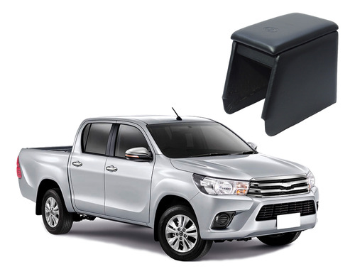 Consola Apoyabrazos Negra Toyota Hilux Revo 2016-2021