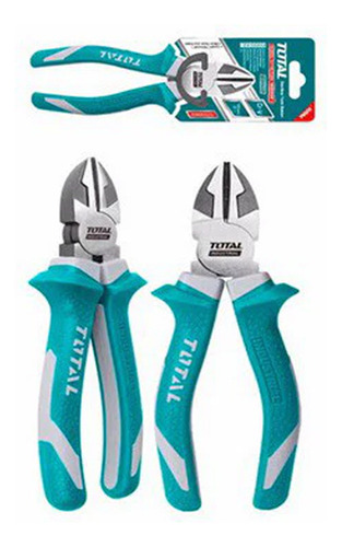 Alicate Pinza Diagonal Total 7 180mm Tht130706p Profesional