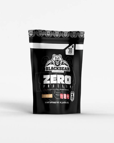 Proteína Black Bear Isolatada Zero Carbs 1 Kg Todo Sabor