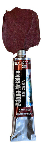 Patina Metalica Em Cera Corfix 358 Black Grape 20ml