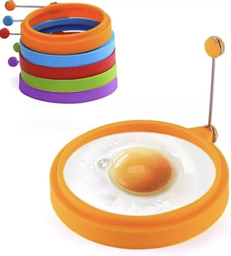 Molde De Silicona Para Huevo Frito, Pancakes Redondo 11cm