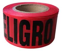 Comprar Cinta De Señalización Peligro No Pase 300mts Roja Y Amarilla
