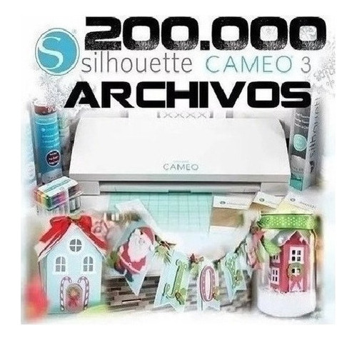 Silhouette Scrapbook Tarjetas Cajas Letras 200 Mil Archivos