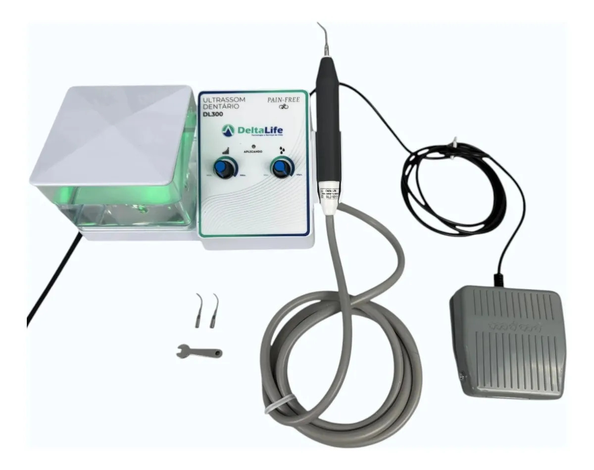 Ultrassom Dentário Veterinário Dl300 Sem Led Cães Gatos Raspagem Ultrassônica Deltalife