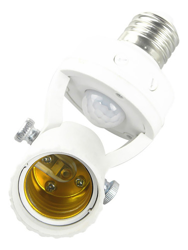 Soporte De Bombilla Tornillo Pir Interruptor Luz Infrarroja